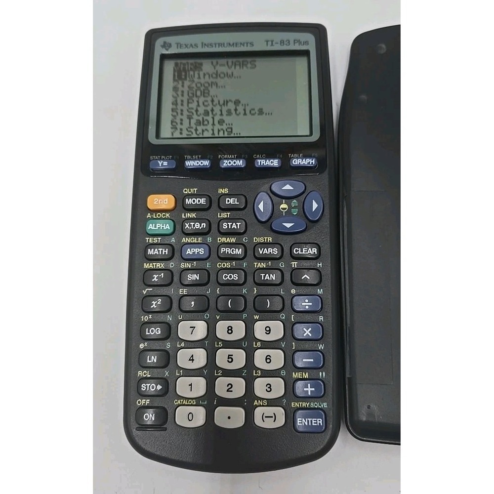 Texas Instruments TI-83 Plus Graphing Calculator - Black (83PL/TBL/1L1/A) - Picture 5 of 9